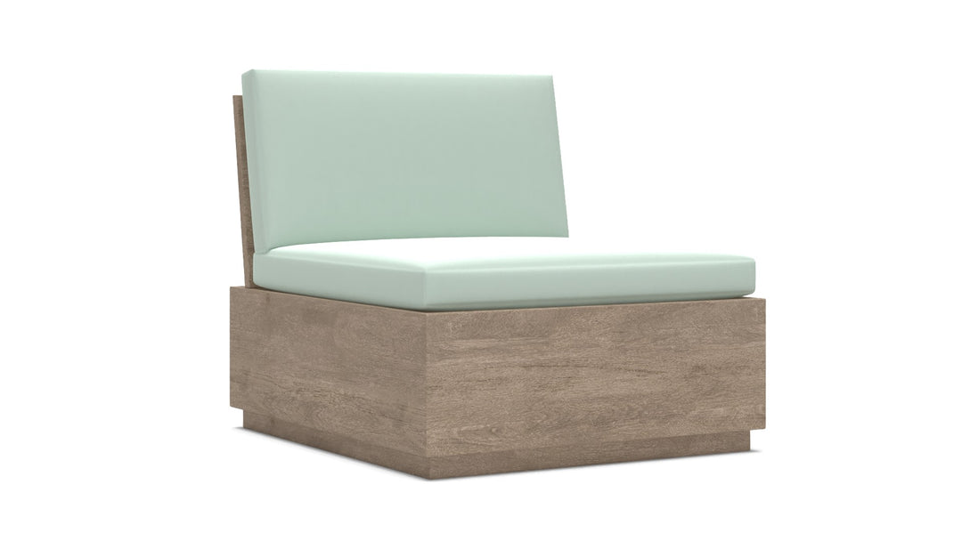 Indio Platform Armless Chair Cushion