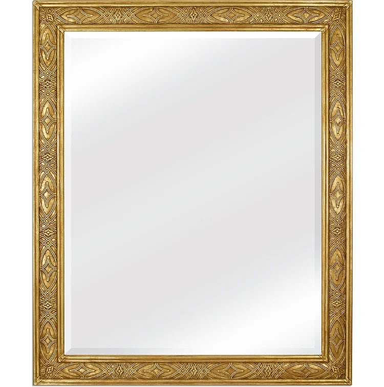 Delahanty Rectangle Wood Accent Mirror by Friedman Brothers