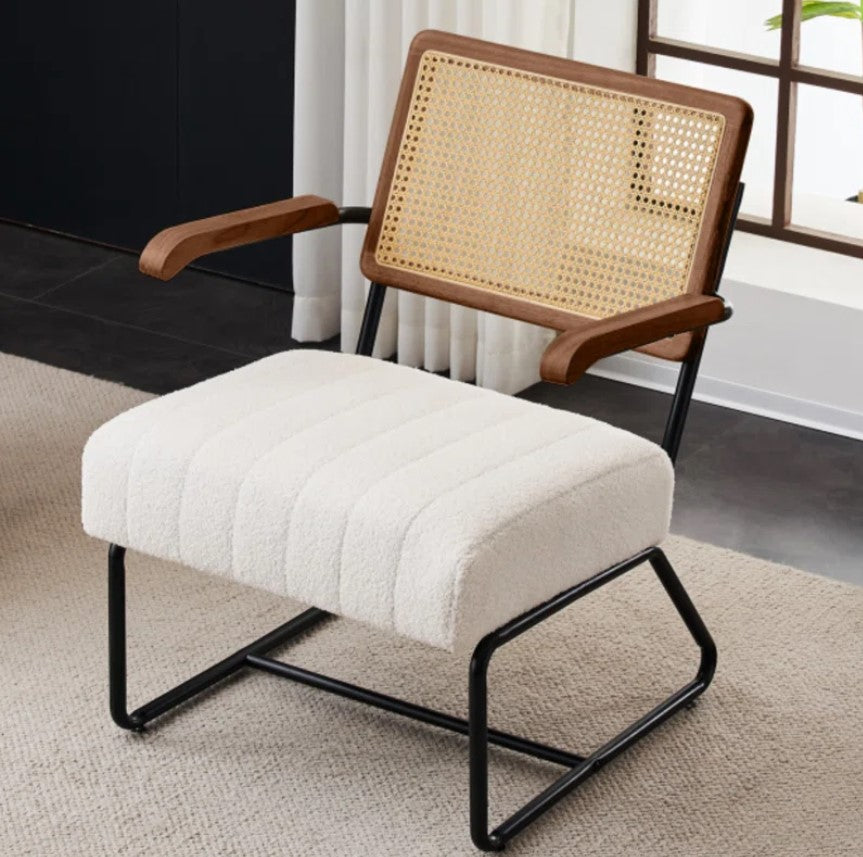 Andrasta Velvet Armchair