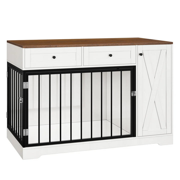 Ansel Modern Wooden Dog Crate Furniture