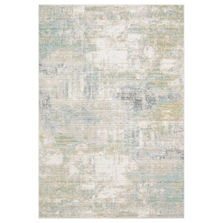Goulart Textural Distressed Abstract Area Rug 7'10 x 10'10