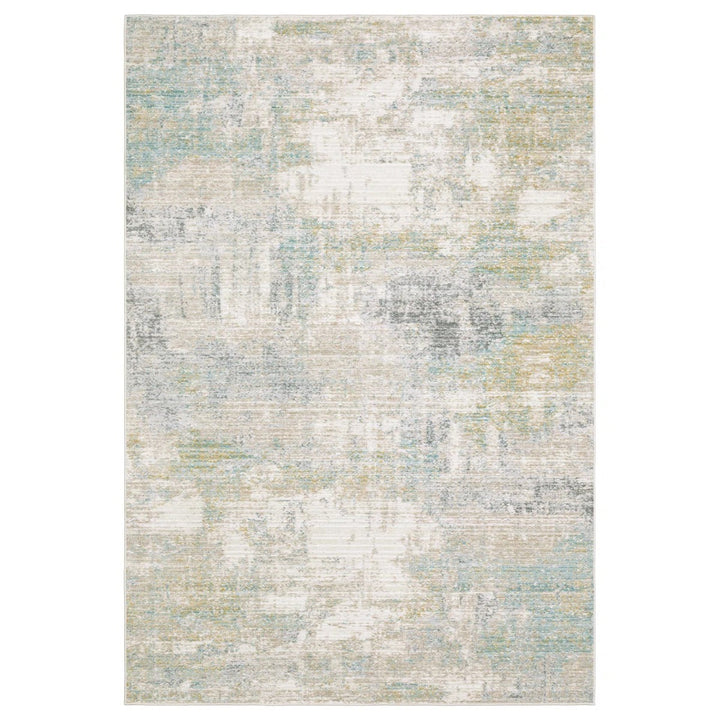 Goulart Textural Distressed Abstract Area Rug 7'10 x 10'10