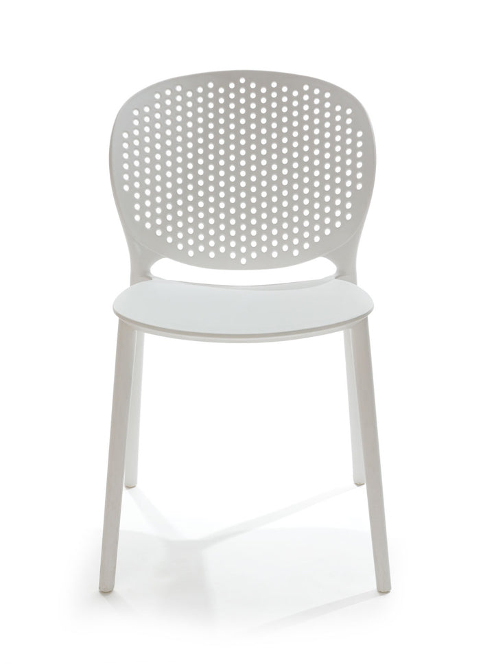 Dot White Dining Chair Set Of 2