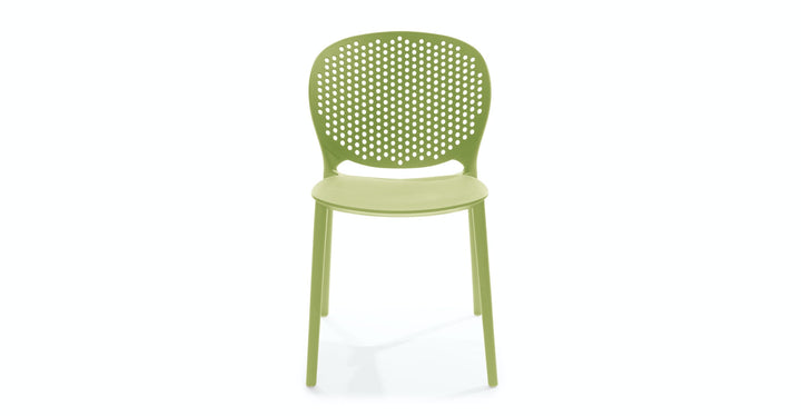 Dot Citrus Green Dining Chair Set Of 2