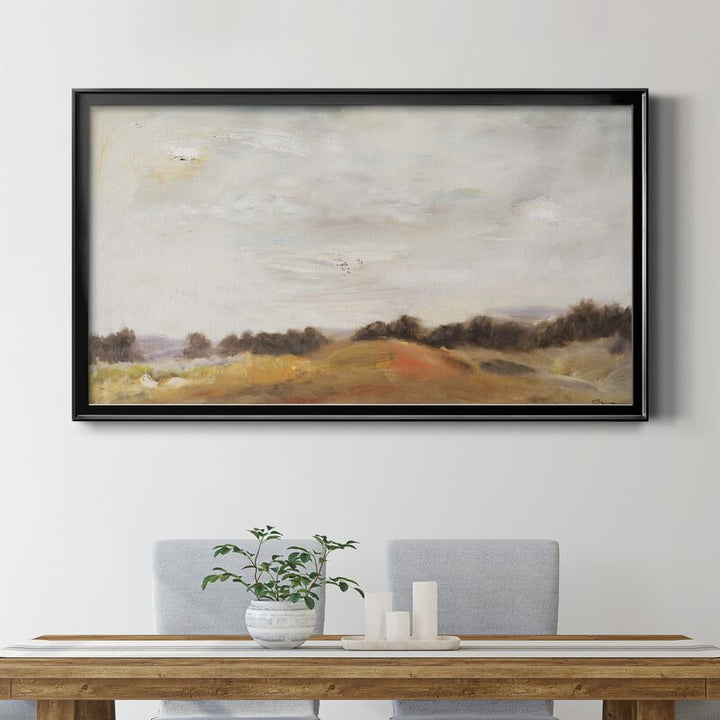 Fields Of Gold Picture Print On Canvas With Frame-22.5''x42.5''