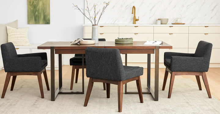 Chanel Licorice Dining Chair Set Of 2