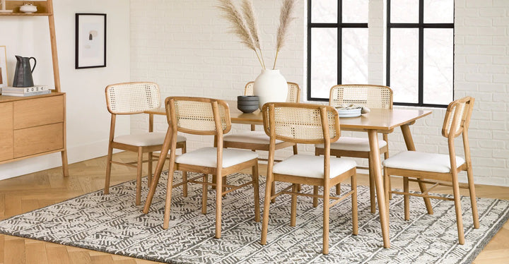 Netro Oak Dining Chair Set Of 2