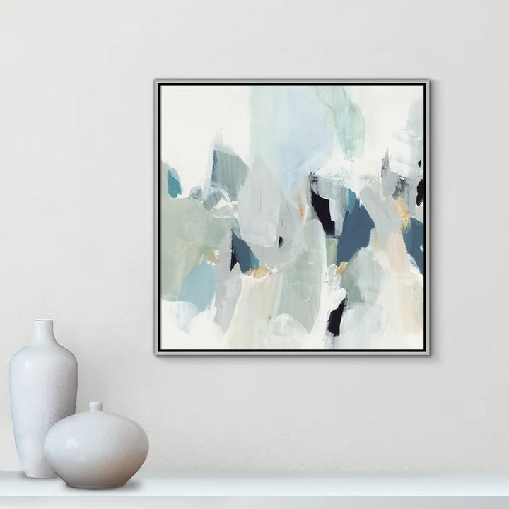 Little Talks III by Isabelle Z - Print With Frame 31.5"x31.5"
