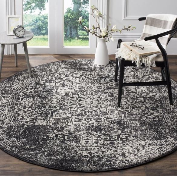 EvokeEvk 256 Area Rug-6'5'x6'5"