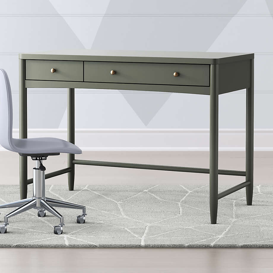 Hampshire Olive Green Kids Desk