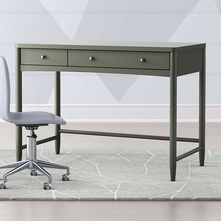 Hampshire Olive Green Kids Desk