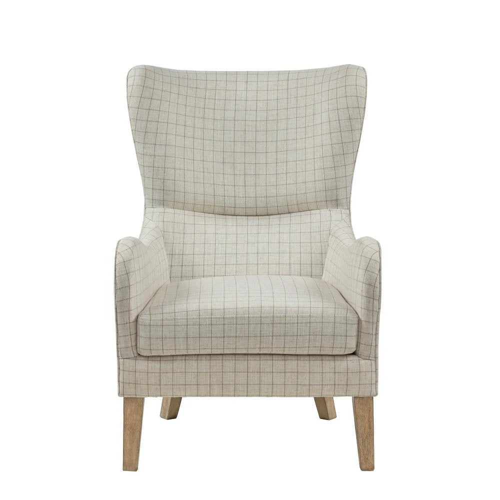 Madison Park Leda Swoop Wing Chair