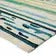 Dedrick Striped Handmade Looped Hooked Blue Light Green Indoor Outdoor Area Rug-10'x14'