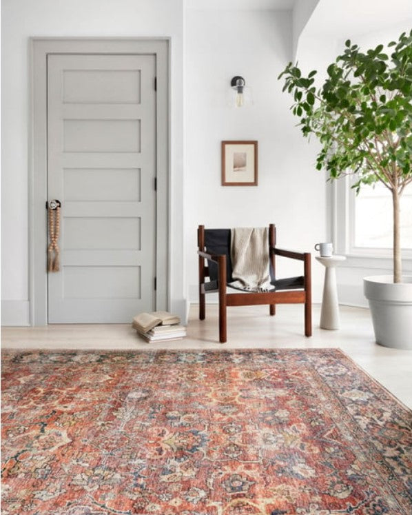 Loloii II Layla Printed Area Rug_Spice Marine