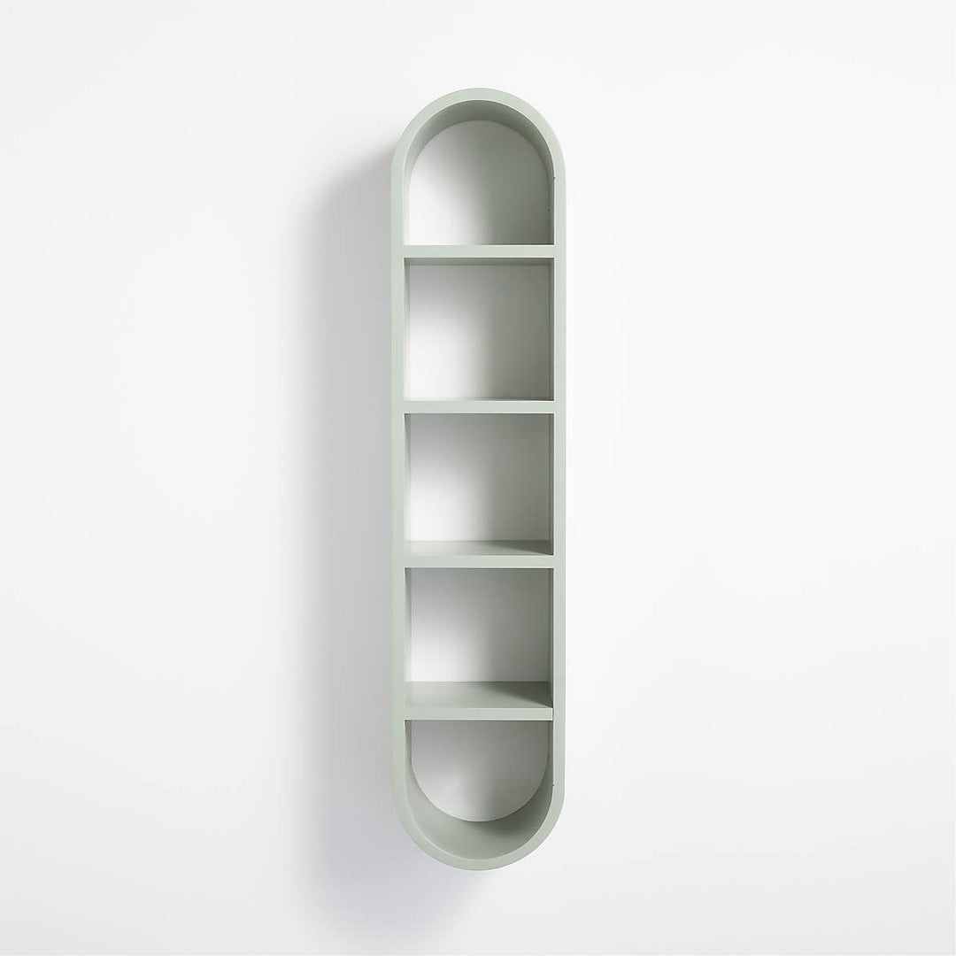 Mallory Kids Large Sage Green Wall Shelf