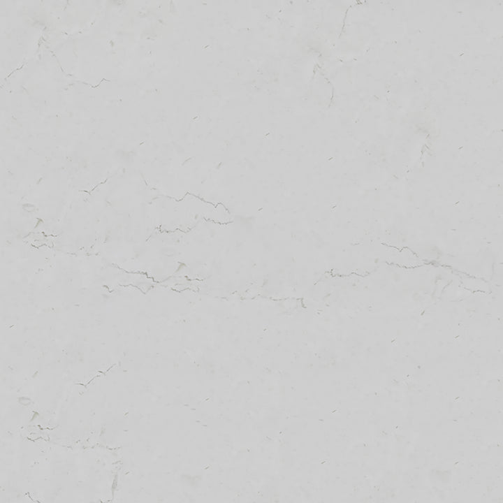 Nero 48" White Marble Dining Table with Matte Black Base