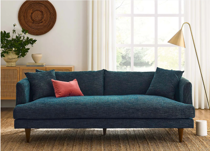 Zina Down Filled Overstuffed Sofa