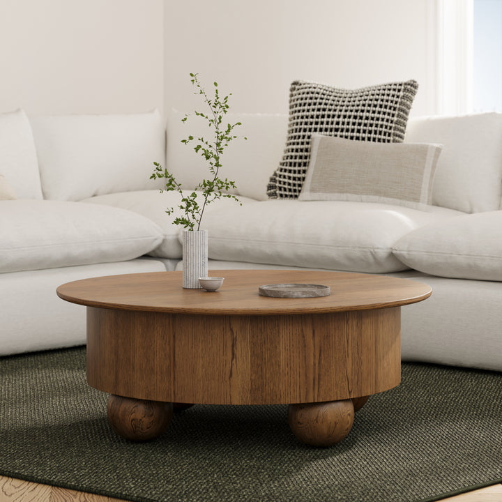 Sigrid Storage Coffee Table Smoked Oak