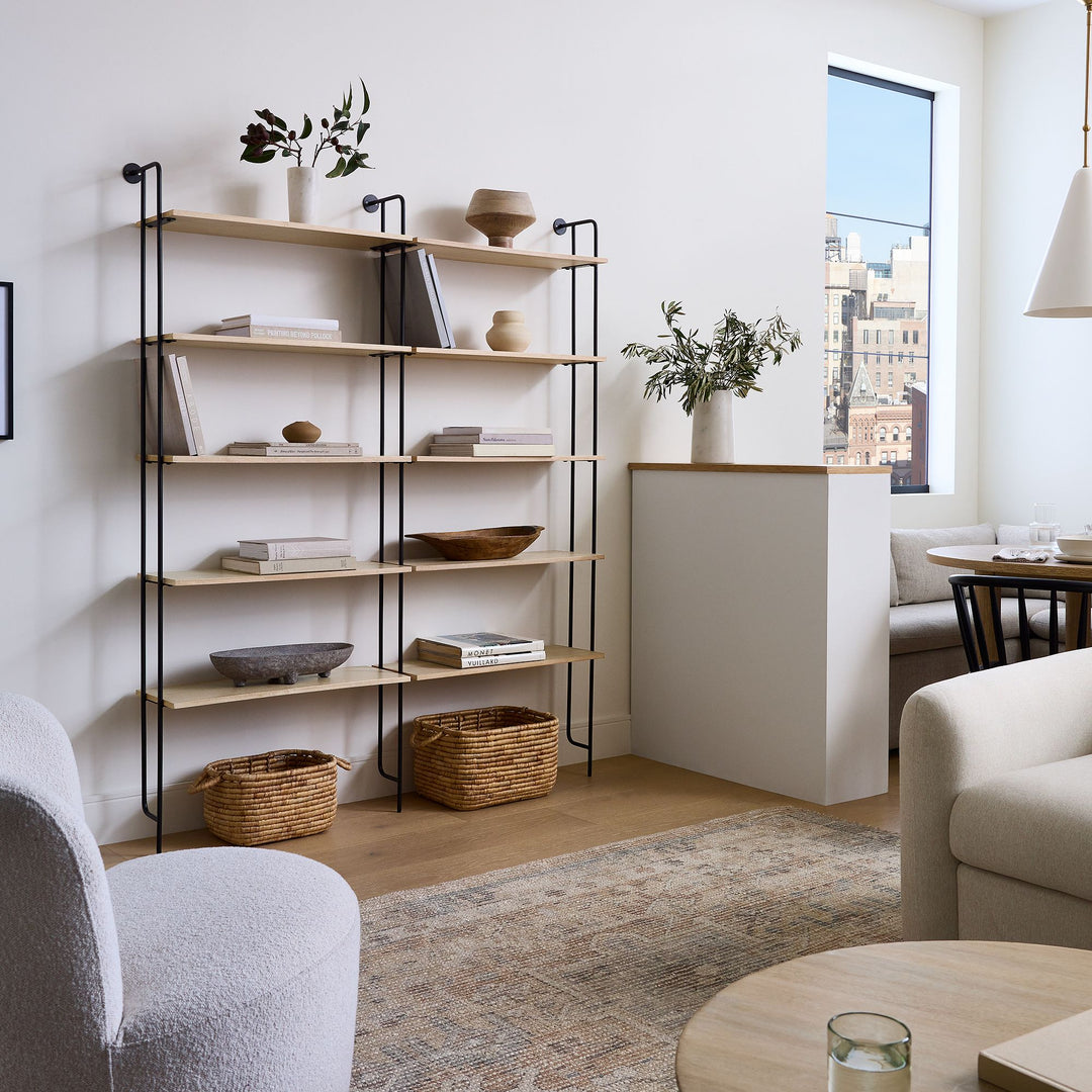 Willow Modular 5-Shelf Wall Unit