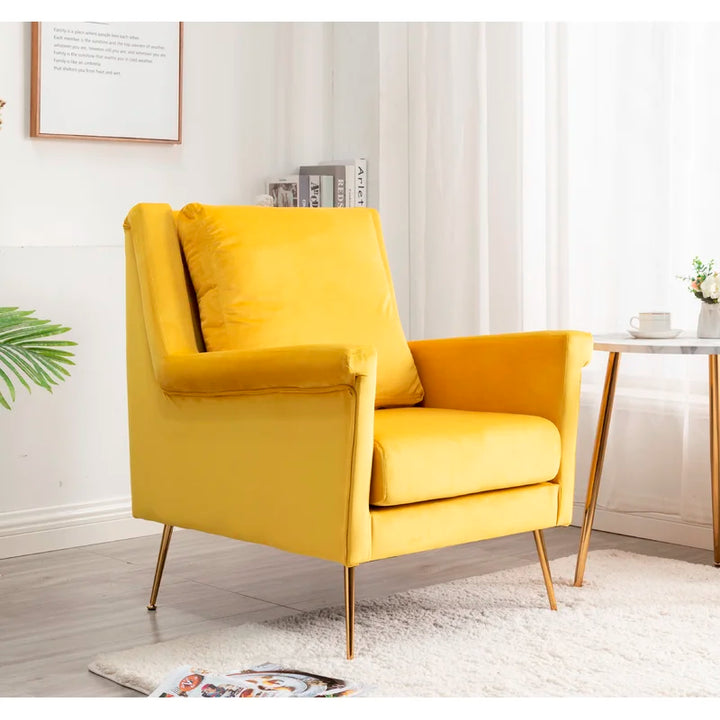 Demi 30'' Wide Velvet Armchair