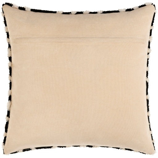 Sheldon Contemporary Black Pillow