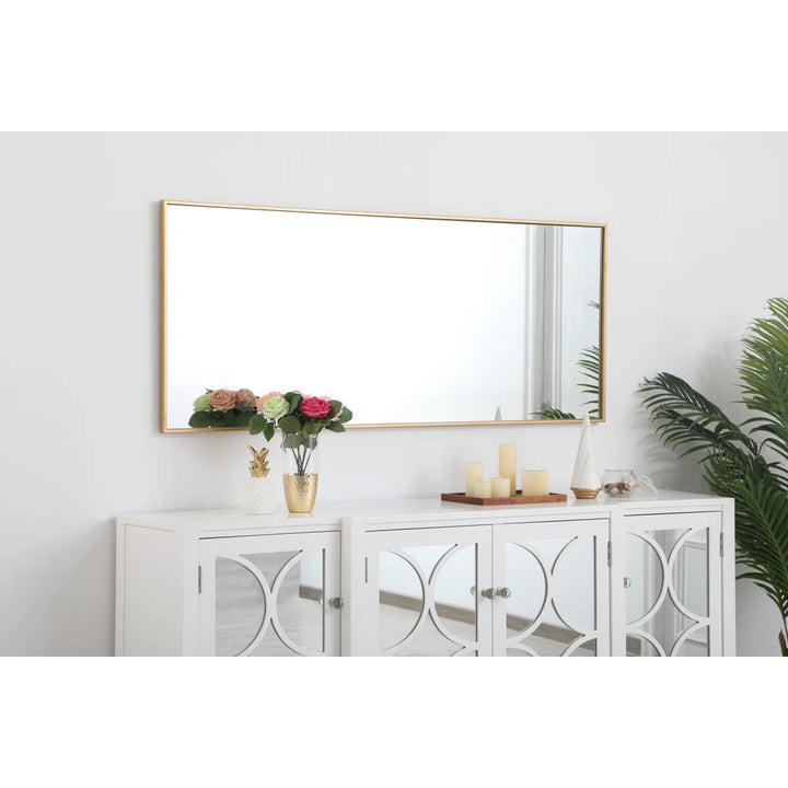 Sabine Metal Rectangle Wall Mirror