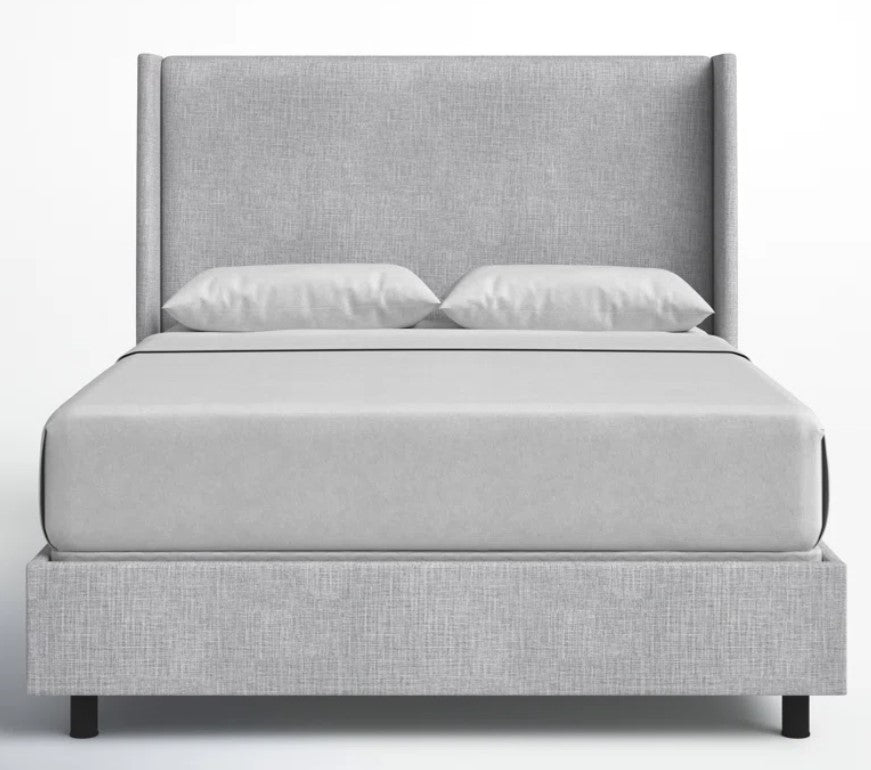Tilly Upholstered Bed Zuma Pumice
