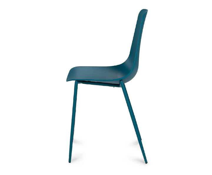 Svelti Deep Cove Teal Dining Chair Set Of 2