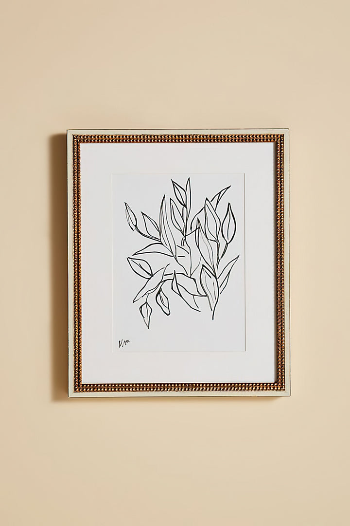 Lilies Wall Art With Frame