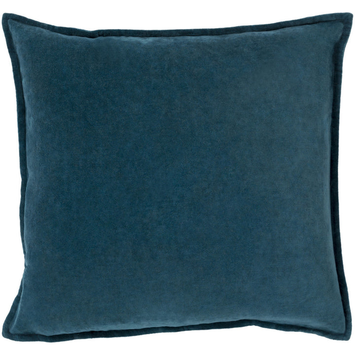 Cotton Velvet Pillow With Insert 18 x18