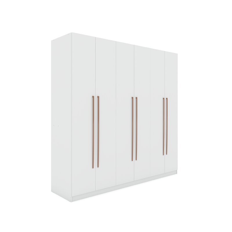 BRASSFIELD FREESTANDING WARDROBE ARMOIRE