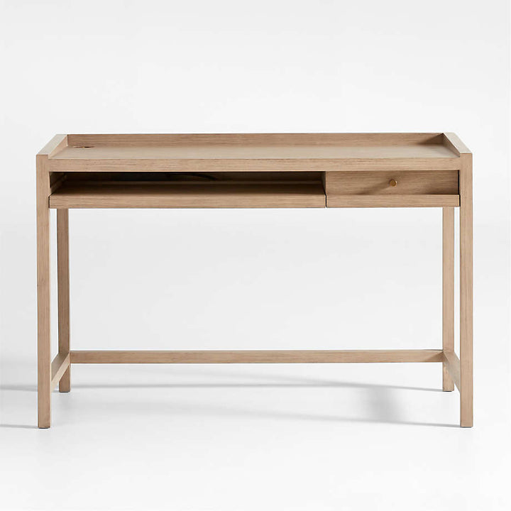 Keane 48" Weathered Natural Wood Desk