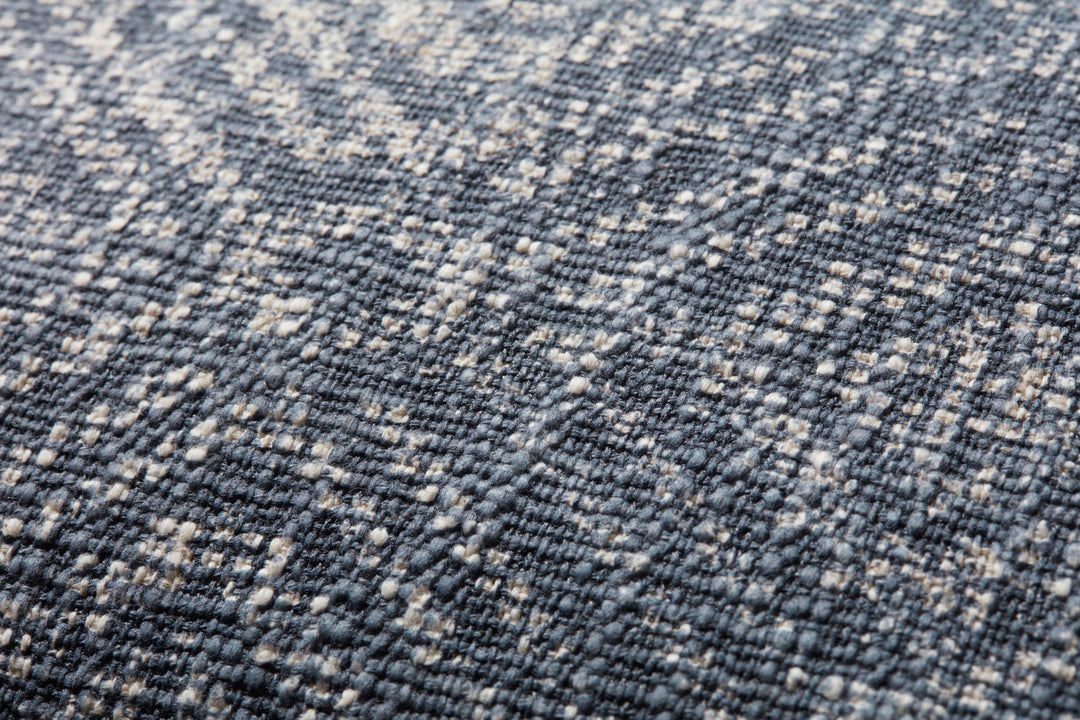 Hand Woven Blue Pillow With Insert-21"x13"