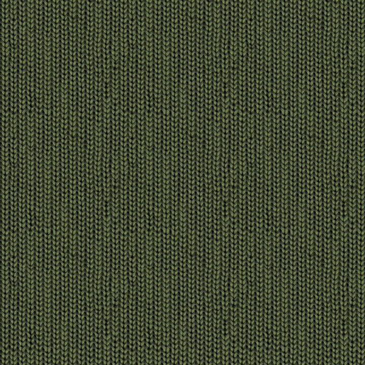Sweater Knit Green Throw Blanket