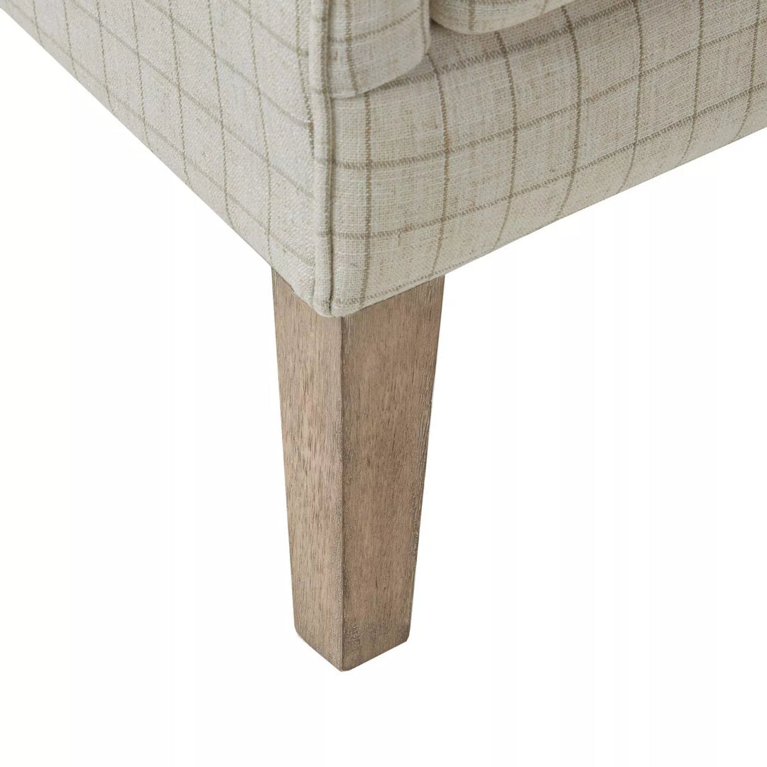 Madison Park Leda Swoop Wing Chair