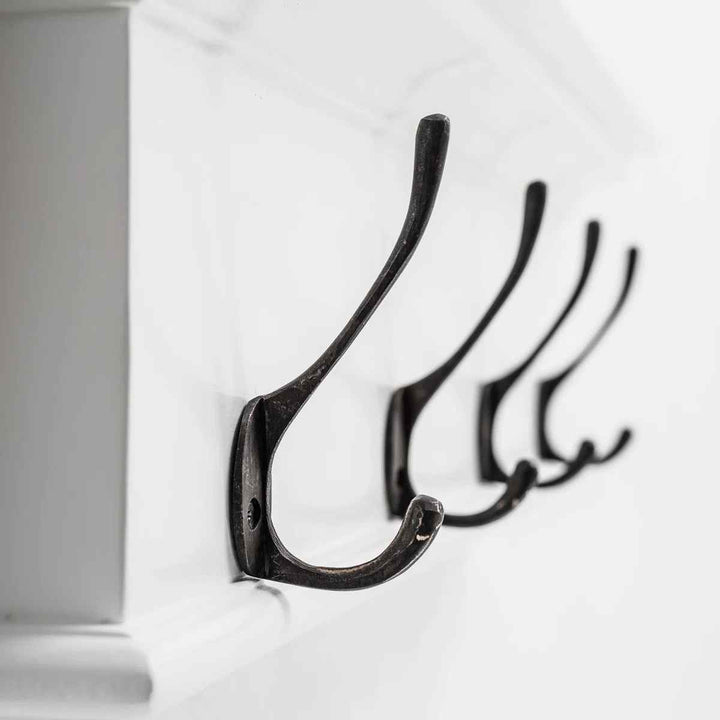 Halifax 4 Hook Wall Mounted Coat Rack