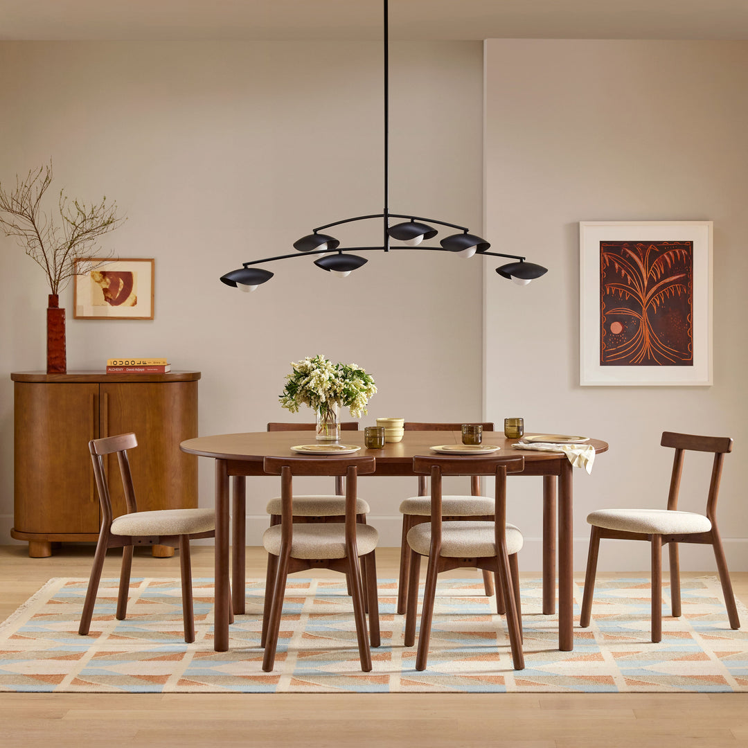 Heidi Extendable Round Dining Table