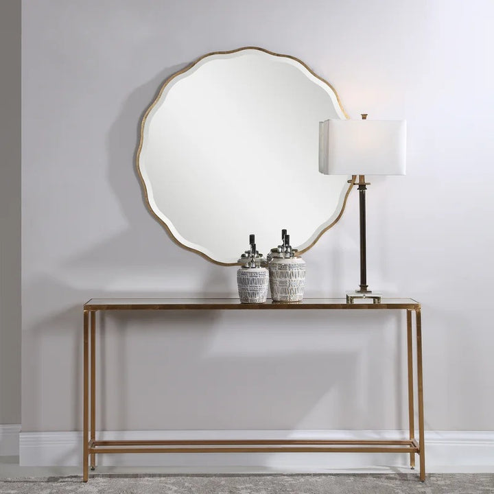 Wilmot Engineered Wood Flat Wall Mirror