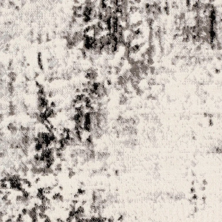 Hohman Machine Woven Gray Area Rug-7'10"x10