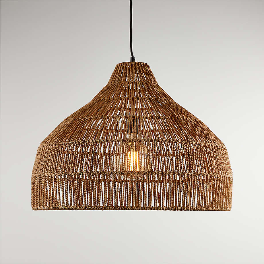 Cabo Large Woven Pendant Light