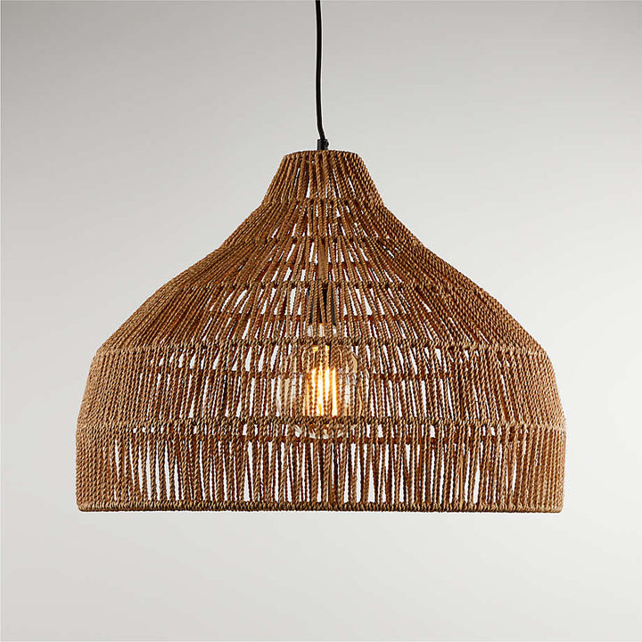 Cabo Large Woven Pendant Light
