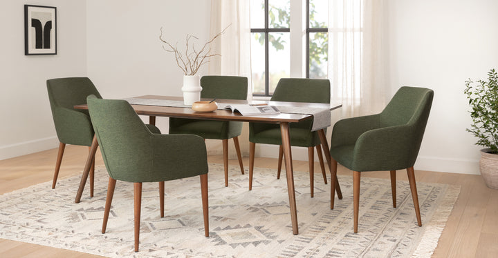 Feast Vine Green Dining Chair Set Of 2