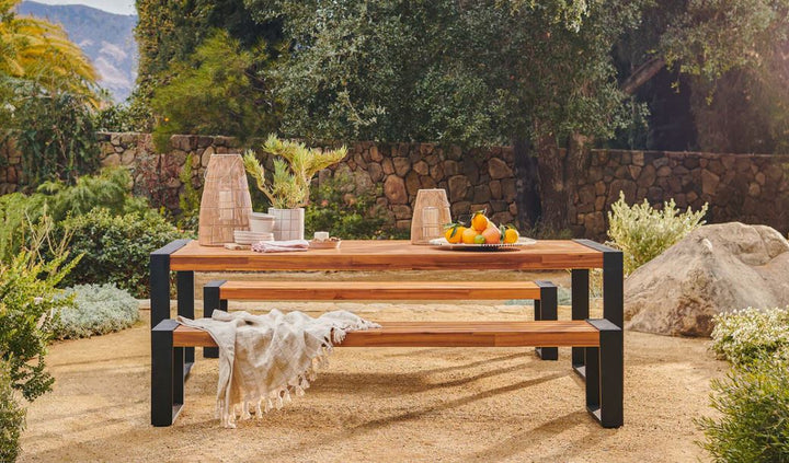 Lubek Tuscan Brown Dining Table