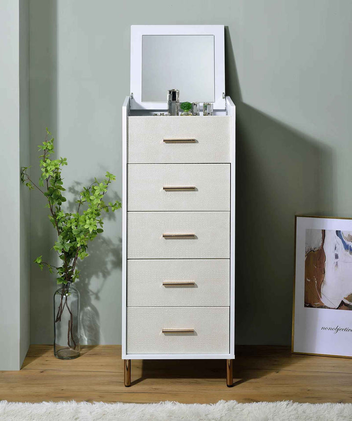 Hand Painted Jewelry Armoire