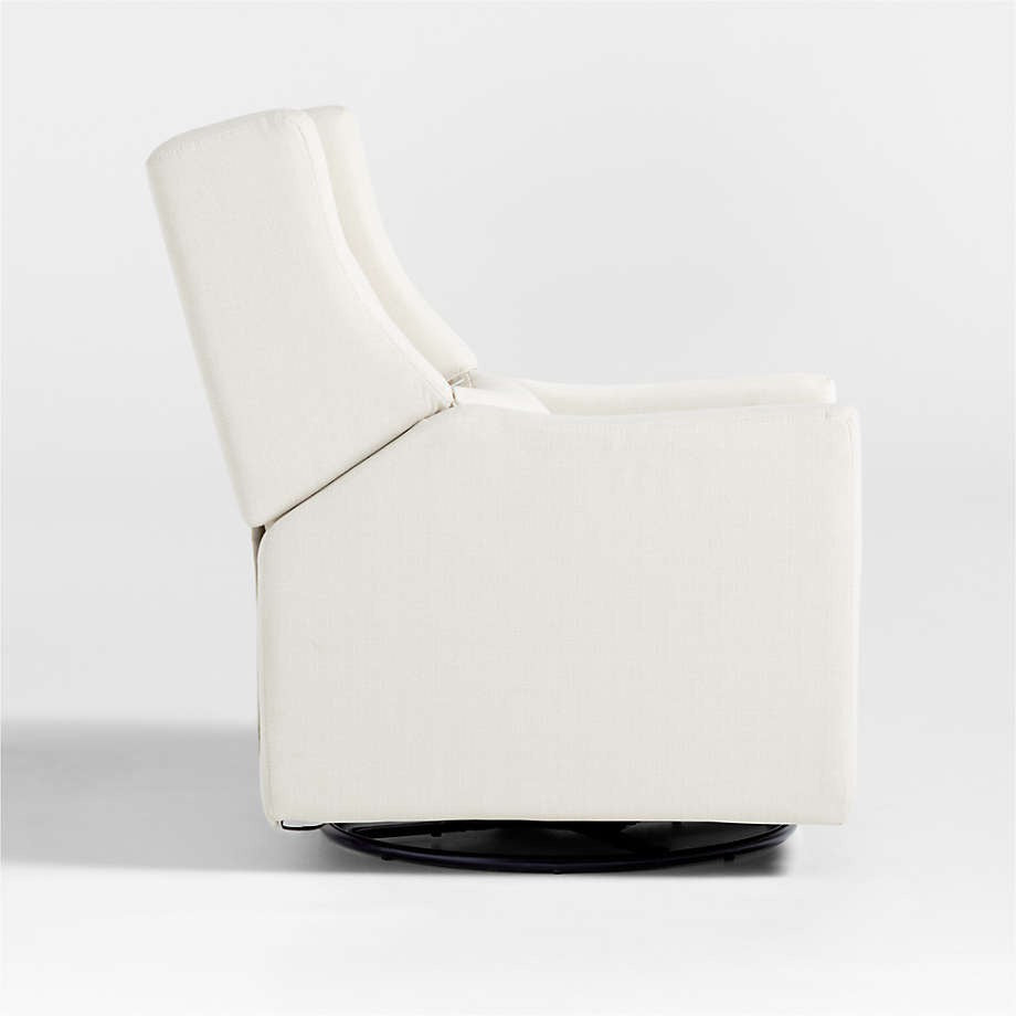 Babyletto Kiwi Cream Electronic Swivel Glider Power Recliner Nursery Chair