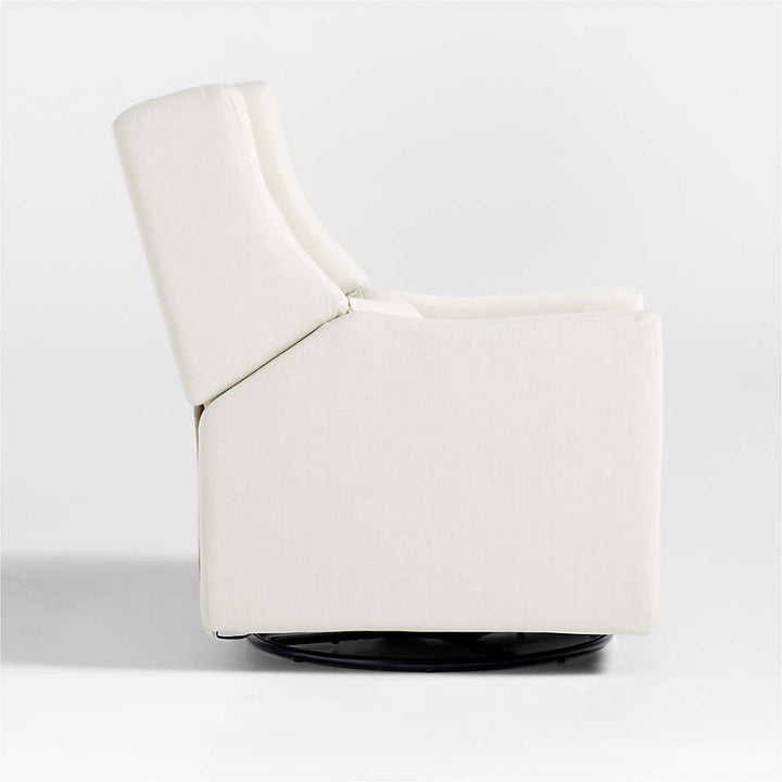 Babyletto Kiwi Cream Electronic Swivel Glider Power Recliner Nursery Chair