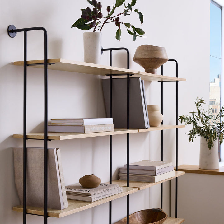 Willow Modular 5-Shelf Wall Unit