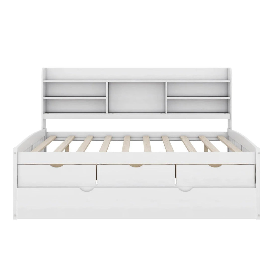 Storage Bed With Trundle