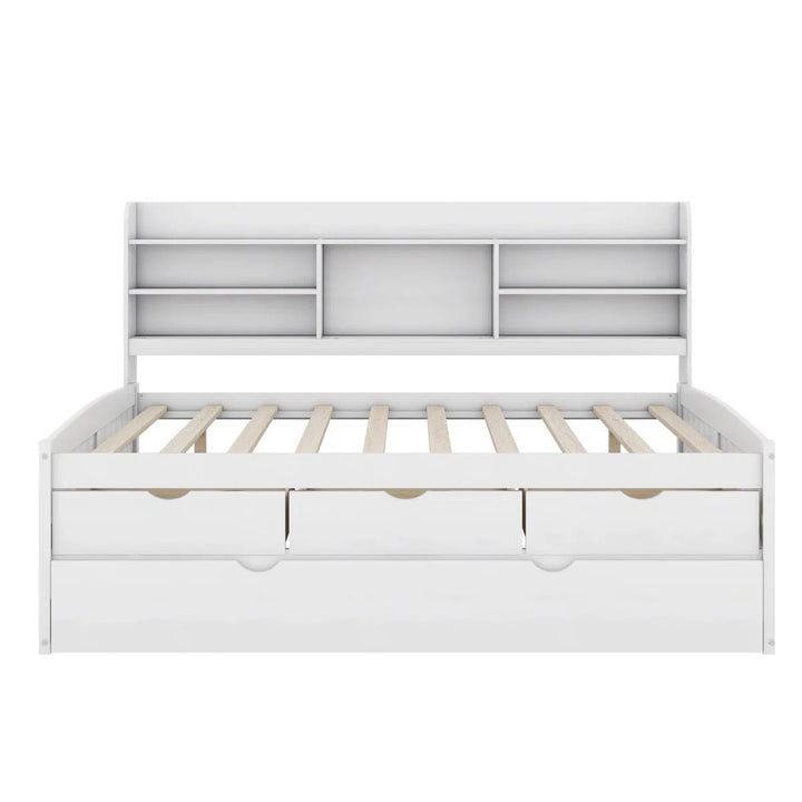 Storage Bed With Trundle
