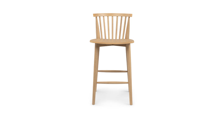 Rus Light Oak Counter Stool
